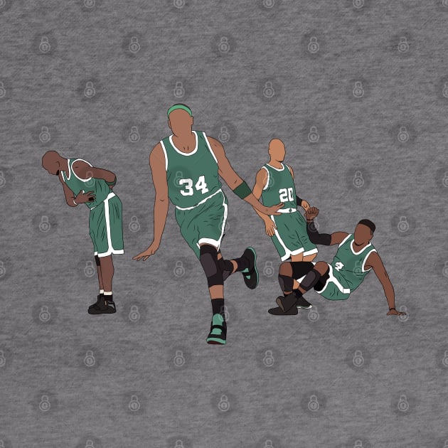 The Celtics' Game Winner Celebration by rattraptees